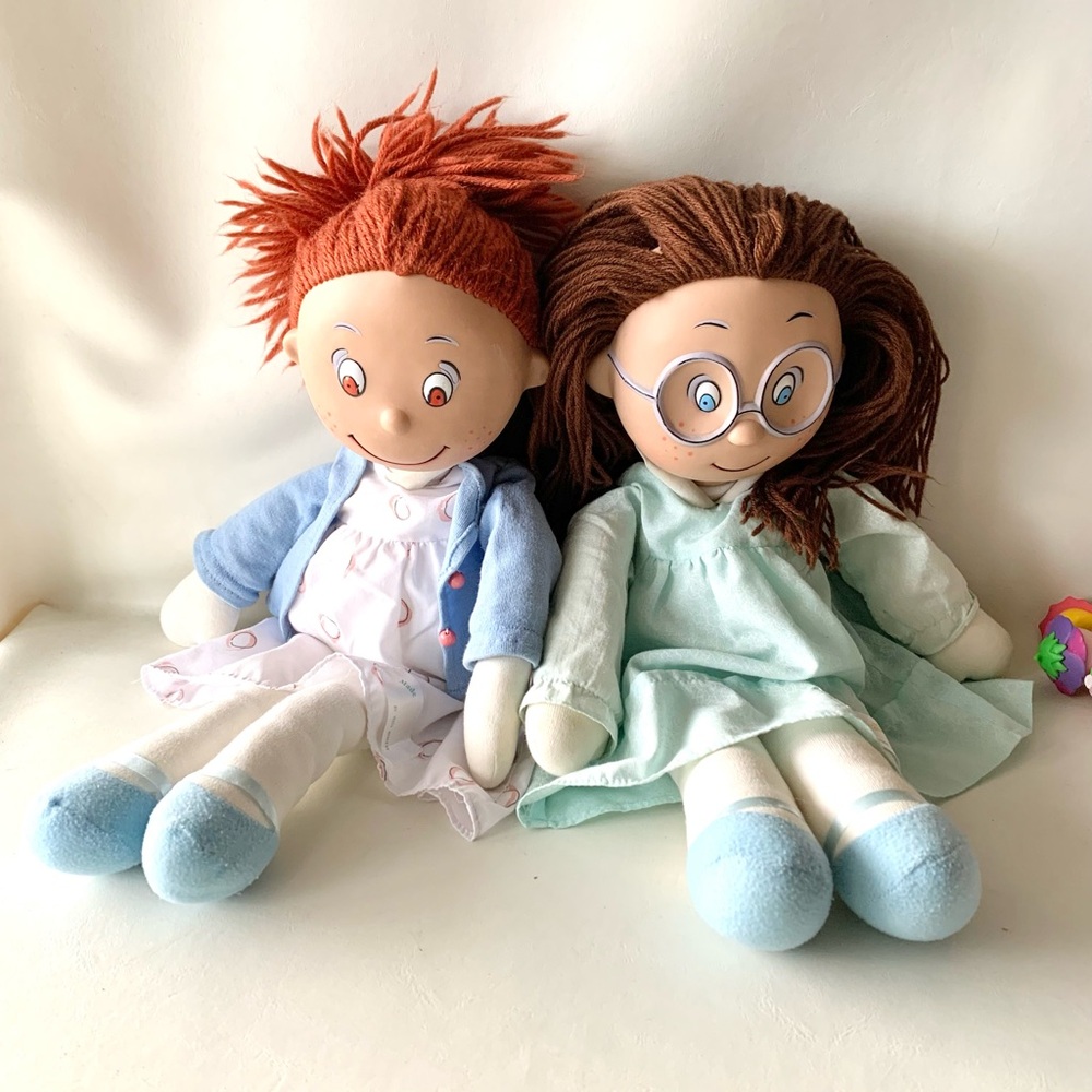 Vintage VIOLET PICKLES & RUBY BUTTONS Dolls